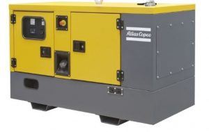 keltainen Atlas Copco QES 9 generaattori