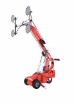 Pieni ja näppärä lasirobotti glasslyft 350 outdoor