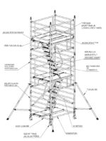 LEVEÄ ALUTELINE 1,45M X 2,5M CAM LOCK-MULTIKAIDEKEHÄLLÄ