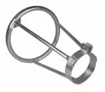 Disaflow SHT imukahva - metallinen pyöreä imukahva putkikiinnityksellä ja tukirakenteella.